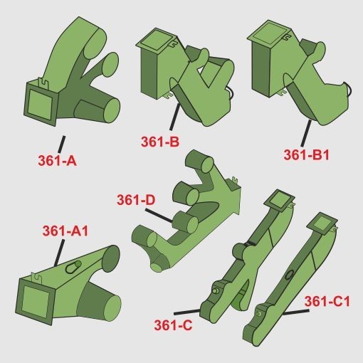 LC Carding Machine Ducts – LC 333, LC 361 & LC 363 Cards