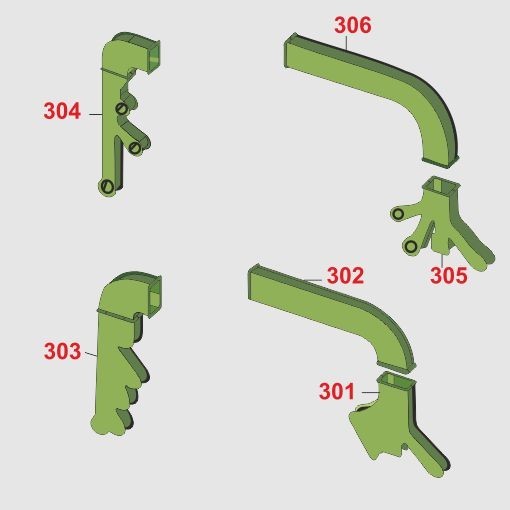 Carding Suction Ducts